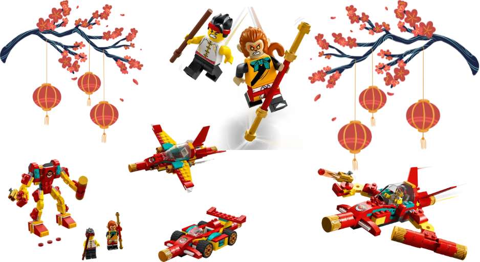 Monkie Kids LEGO Sets