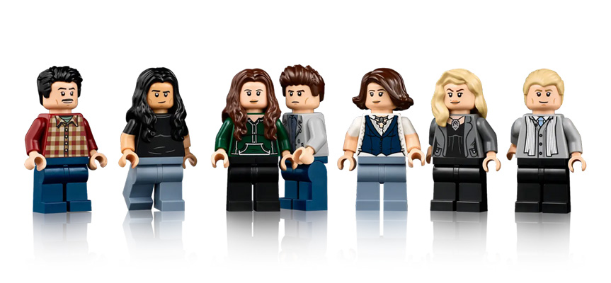 21354 Twilight The Cullen House LEGO Minifigures