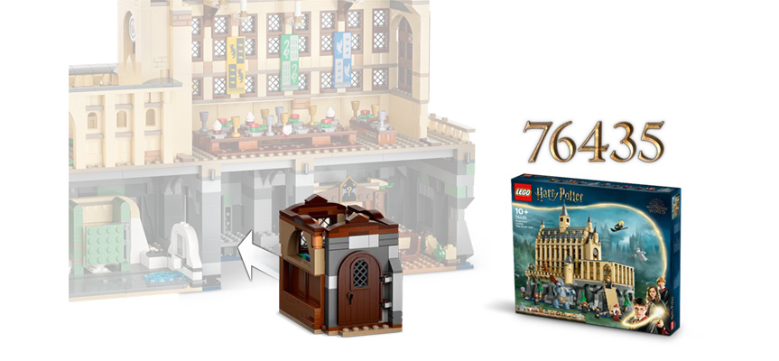 lego charms class connecting to hogwarts great hall