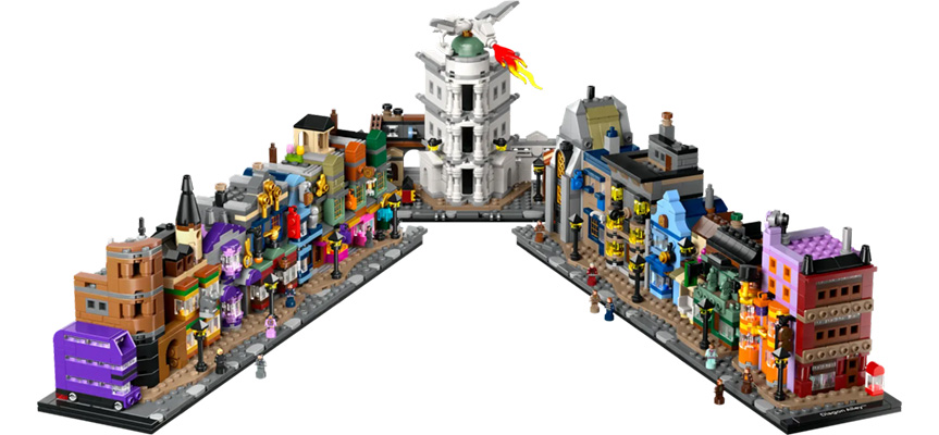 76444 lego diagon alley mini shops