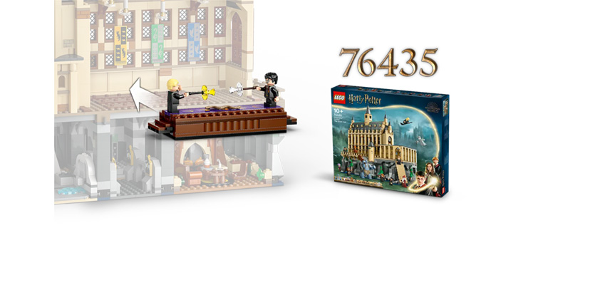 lego dueling club connects to great hall set