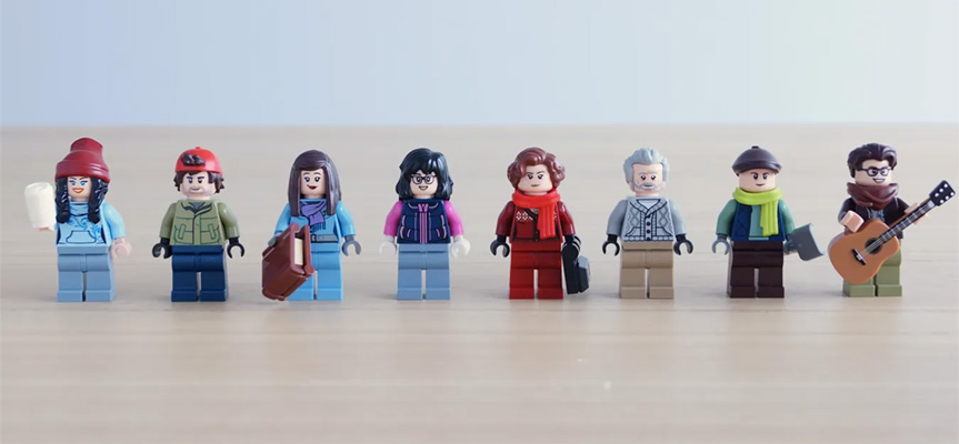 lego gilmore girls minifigures