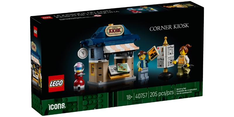 LEGO 40757 Corner Kiosk Box Shot