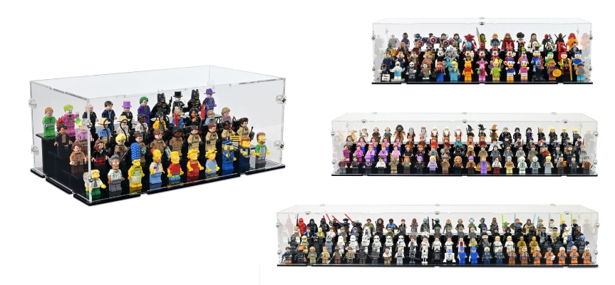 LEGO Minifigures Desktop Display Cases