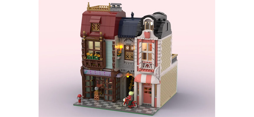 La Belle Ruelle LEGO Ideas Hairdresser