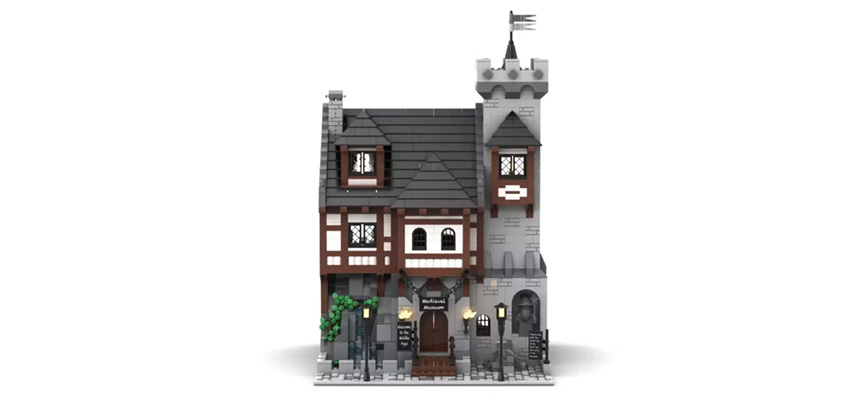 LEGO Ideas Medieval Museum Building