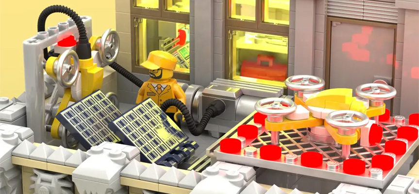 LEGO Ideas Modular Post Office