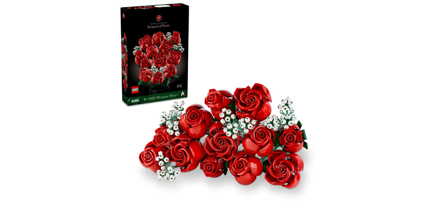 lego bouquet of roses - model 10328