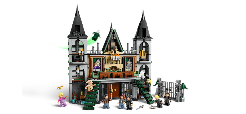 76453 lego malfoy manor harry potter tall building