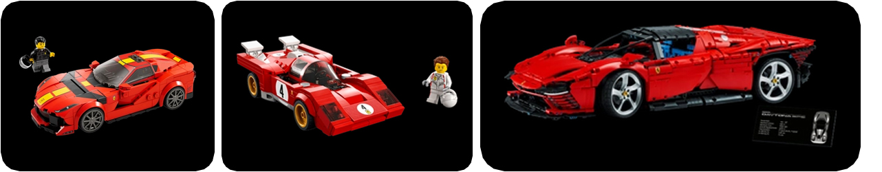 LEGO Ferrari collection