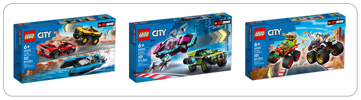 LEGO 2K Drive sets