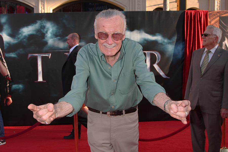 Stan Lee at the Thor premiere