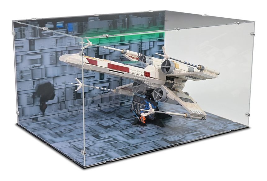 UCS X-Wing standard display case background