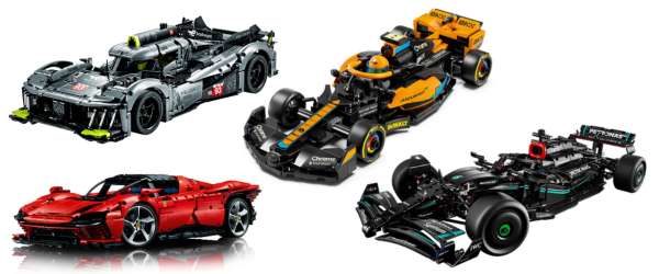 LEGO high performance cars