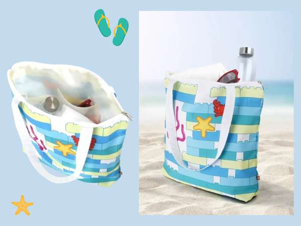 LEGO Summer Beach Bag in use