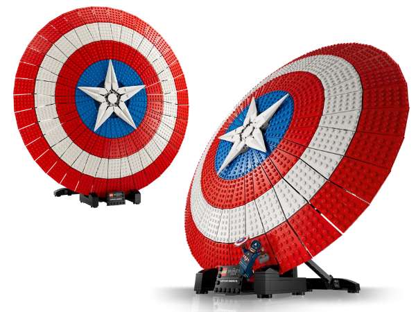 LEGO Captain America shield