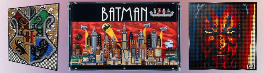 picture of LEGO Batman wall art
