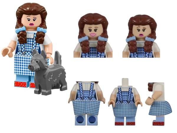 LEGO 71023-16 Dorothy and Toto Minifigure