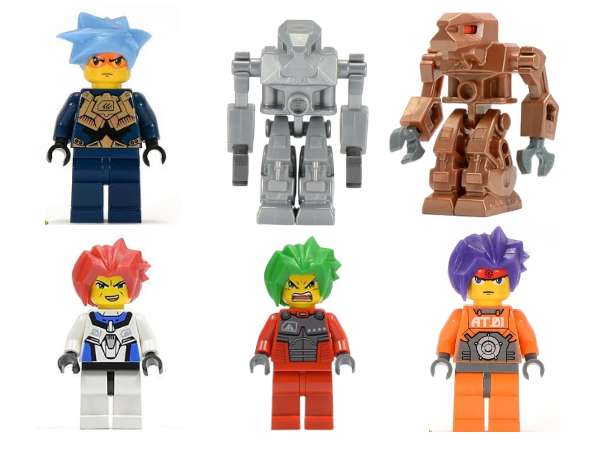 LEGO Exoforce minifigures