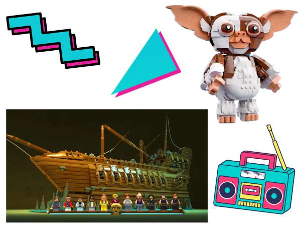 LEGO GIzmo and Goonies sets from Ideas program