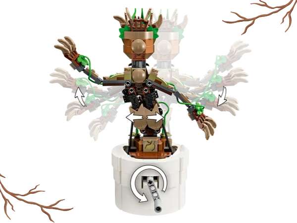 LEGO 76297 Dancing Groot