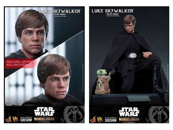 Hot Toys Luke Skywalker head sculpts