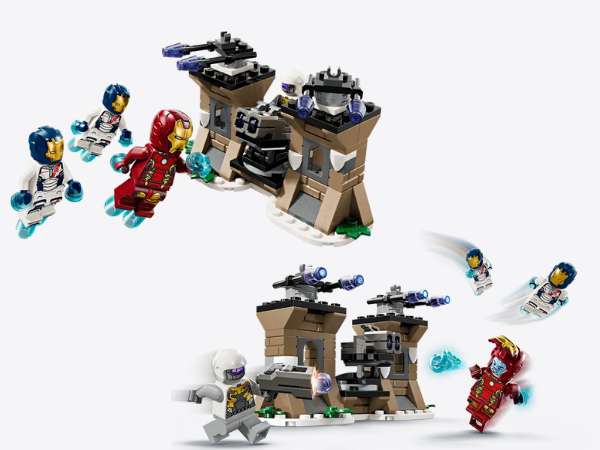 LEGO 76288 Iron Man and Iron Legion vs Hydra Soldier