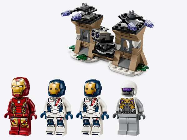 LEGO 76288 Iron Man and Iron Legion vs Hydra Soldier minifigures