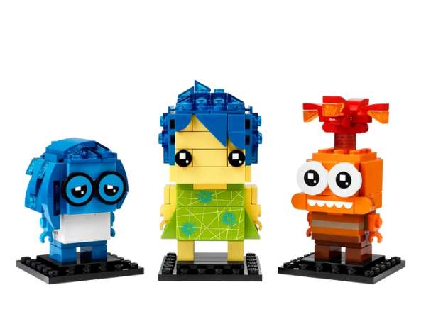 LEGO Anxiety, Sadness and Joy Brickheadz