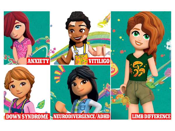 LEGO Friends inclusive figures