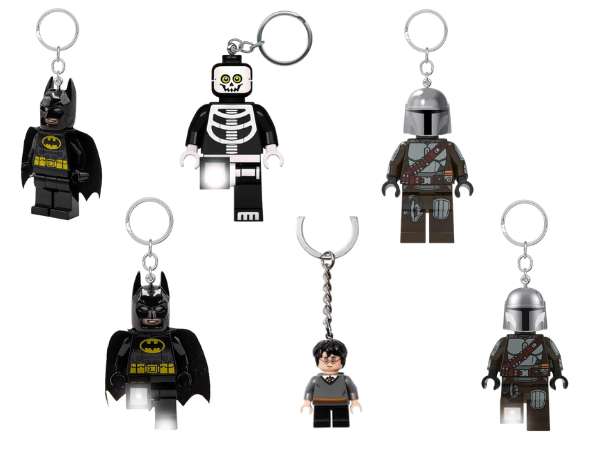 LEGO Torch keychains