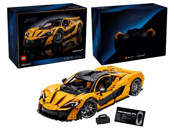 Latest LEGO Technic McLaren P1 Announced for August 2024