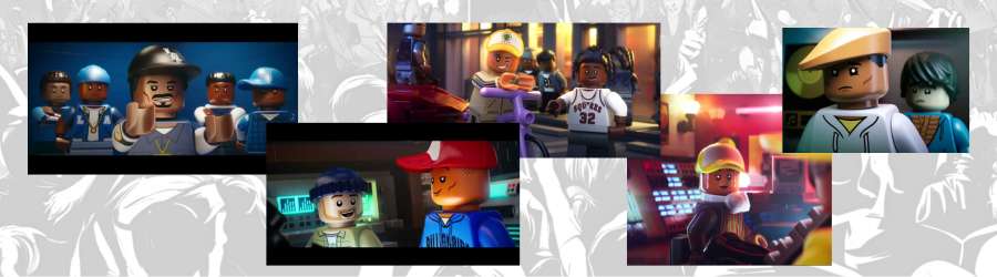 scenes from the upcoming LEGO Movie Piece by Piece