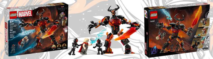 picture of LEGO Thor And Sutur Construction Figure set