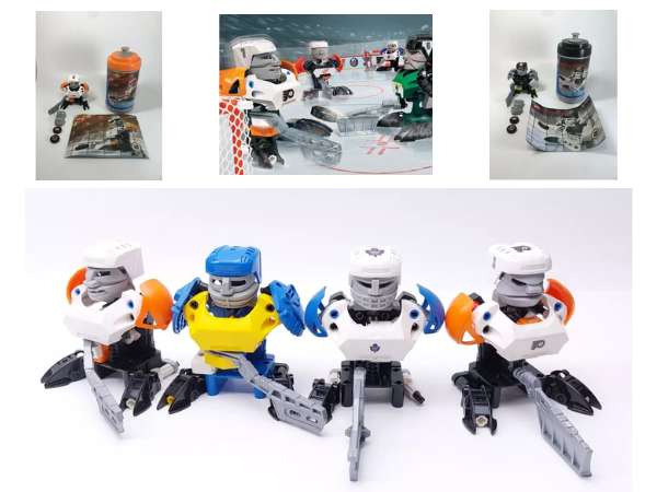 LEGO hockey buildable figures