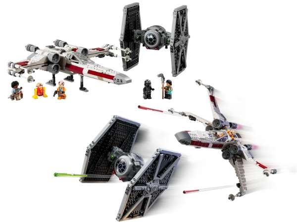 LEGO 75393 Tie Fighter and X-Wing Mash Up