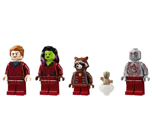 LEGO 76286 Guardians of the Galaxy: The Milano Minifigures