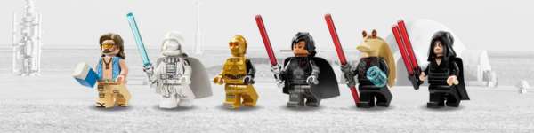 LEGO Minifigures from the Dark falcon set