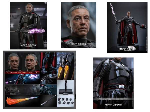 Hot Toys Moff Gideon accessories