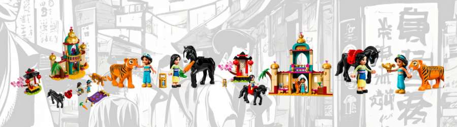 LEGO Disney retiring sets with Jasmine and Mulan