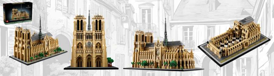 pictures of LEGO Notre-Dame