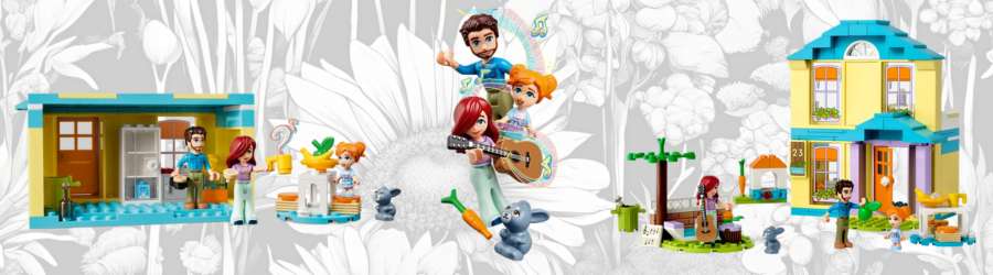 LEGO Friends Paisleys House with guitar and other accessories