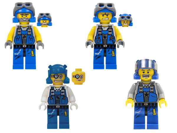 LEGO Power Miners Minifigures