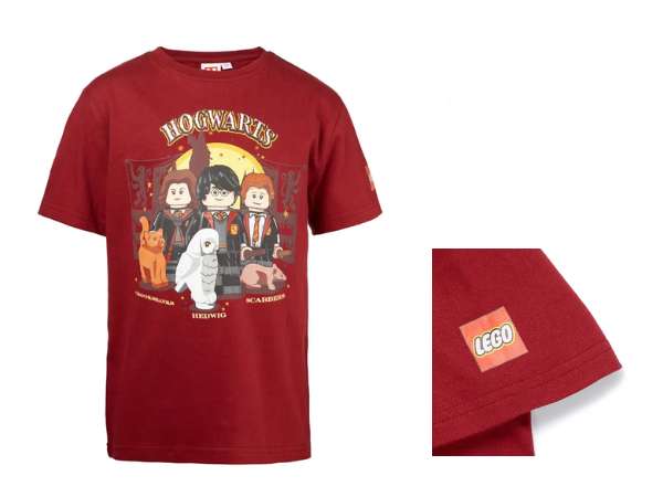 LEGO harry Potter red tshirt