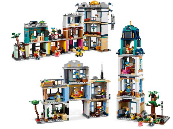 LEGO main Street interiors