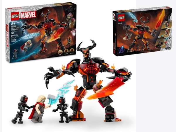 LEGO 76289 Thor vs Surtur Construction Figure