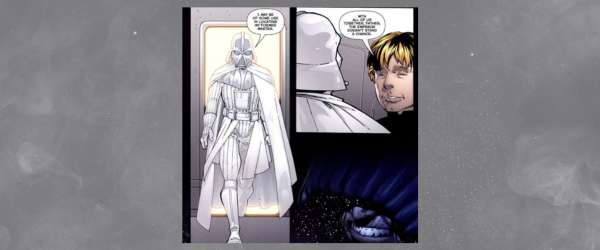 White Vader in the IDW Infinities Comic