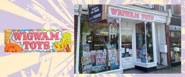 Wigam toys, Brighton shopfront