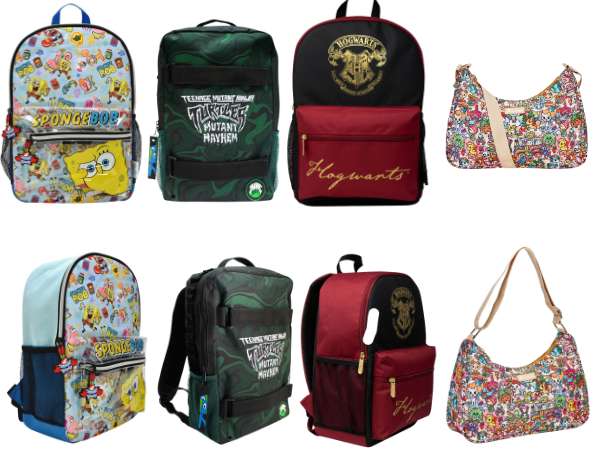 Backpacks available from Zavvi