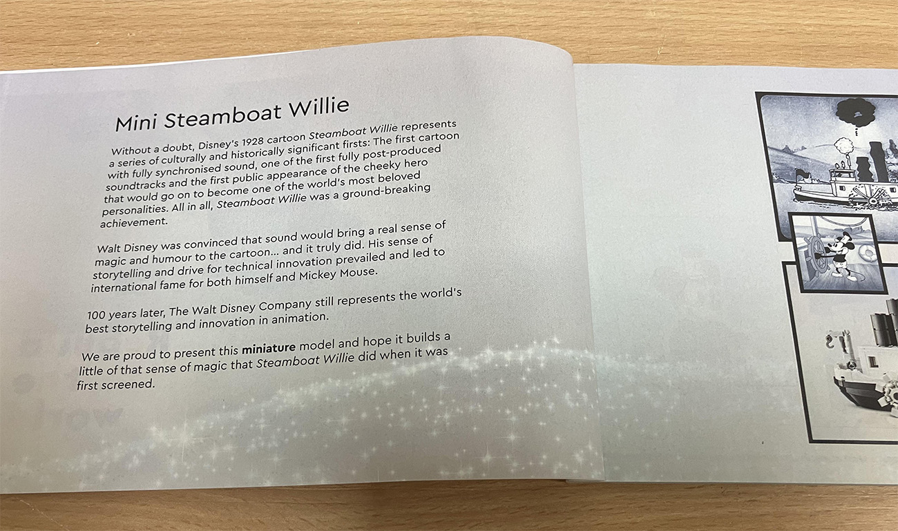 Mini Steamboat Willie 40659